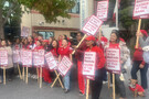 NNU CNA Nurses Rallied Against Palantire\ & AI In San Francisco