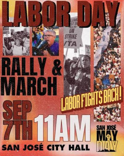 Begins at plaza of San Jose City Hall
200 E Santa Clara St, San Jose 95113
