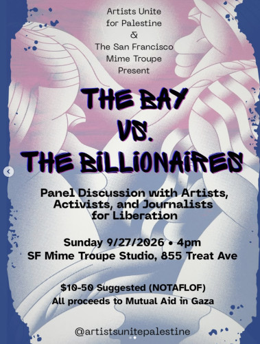 Flyer with event details