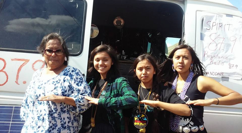 Standing Rock free radio returns to broadcast live the ten year anniversary of the movement to protect the water at Standing Rock. The re...