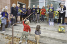 Over 125 people, many of them with their toddlers, rallied outside Berkeley City Council in support of a resolution opposing coal handli...
