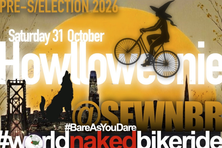 HOWLloweenie SF World Naked Bike Ride&AfterParty