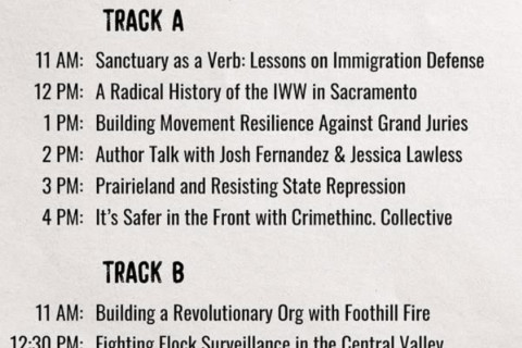Workshops and Panels Schedule