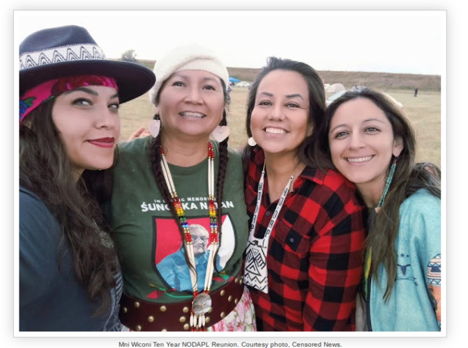 On the banks of Porcupine Creek, Water Protectors gathered to reunite, share buffalo stew, and remember those who have been lost in the t...