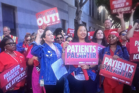 Palantir & AI Are Threatening the conditions of nurses & threatening patients