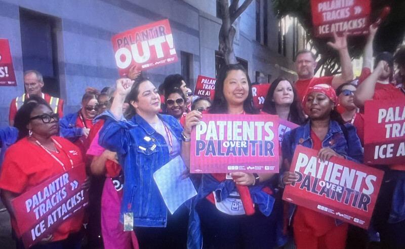 Palantir & AI Are Threatening the conditions of nurses & threatening patients
