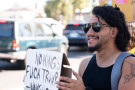 Around 1,000 turned out for a No Kings Day in Fresno focusing on the November 3 election,