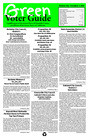 Green Party Voter guide - 16-page PDF