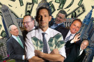 Lurie With Billionaire Cronies