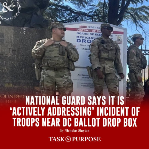 Trump’s armed goons frighten and are threatening to voters at official ballot drop boxes in Washington D.C.