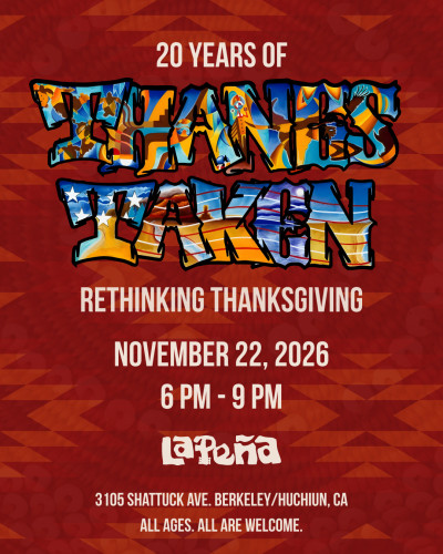 La Peña Cultural Center, 3105 Shattuck Avenue, Berkeley, CA 94705