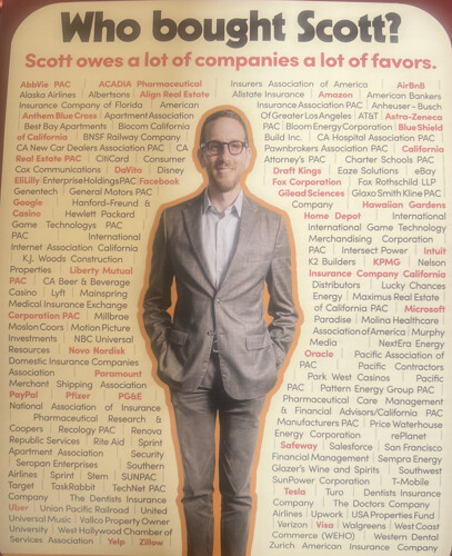 Scott Wiener Is Backed By Musk, Chris Larsen and Anthropic