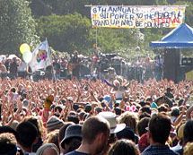 Power to the Peaceful, photo by Jeff Patterson