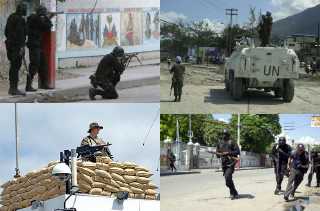 Militarized repression in Haiti