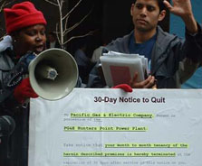 Community Intends to "Evict PG&E from Hunters Point" on March 23rd