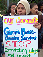 Demands Made to Giron's Housecleaning Services