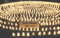 2,000 Muertes es Mucho! Acciones en el Día Luego de 2000 Muertes en Iraq