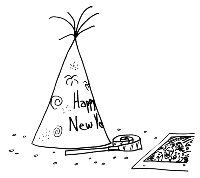 new years hat