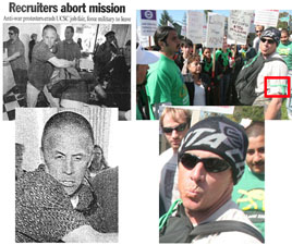 Believed to be Brian Hughes, police infiltrator