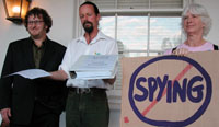 Speaking Out Against Spying