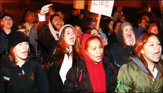 AFSCME Workers Take Struggle to UCSC Chancellor's Doorstep