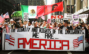 Chicago Witnesses Massive Protest for Immigrant Rights