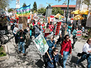 Santa Cruz Demonstration Against War in Iraq