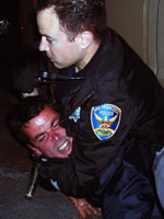 one of three SF G8 arrestees in 2005
