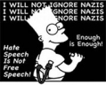 Hate Speech Is Not Free Speech