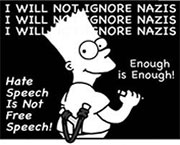 Hate Speech Is Not Free Speech