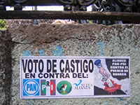 PRI wins in Oaxacan elections as almost 80% abstain from voting