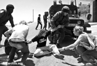 Demonstrations against the apartheid wall in Palestine