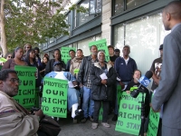 OCHI Again Stopped from Dumping Residents on Street