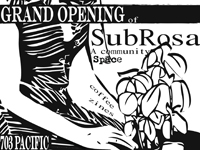 Anarchist Café, Bookstore, and Performance Space Announces Grand Opening on November 1st