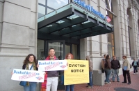 Bank of America Targeted by Rising Tide an Environmental Group