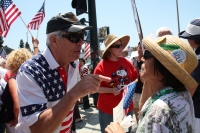 Single Payer Health Plan Advocates Face Angry "Tea Party" Protesters