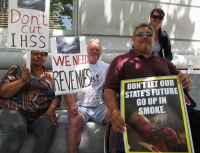 People with Disabilities Arrested While Protesting State Budget Cuts