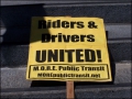 Protests Against MUNI Cuts and Fare Hikes