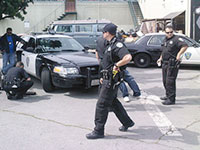 Drum Circle Hits the Road, Pursued by Police