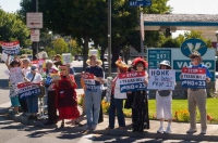 Climate Justice Activists Demonstrate Against Proposition 23