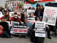 Annual Fur-Free Friday Demo in Union Square