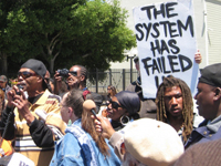 Midnight Mission District march after SFPD kills Bayview man