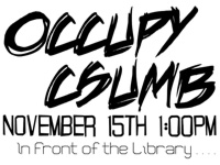 Occupy CSU Monterey Bay: Rally, March and General Assembly on Nov. 15