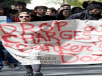 11 UC Davis Students, Professor, Charged for U.S. Bank Blockade