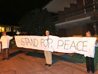 Peace Activists 'Banned for Life' from Bookshop Santa Cruz for Protesting Leon Panetta