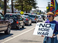 Peace and Justice Community Returns to Ocean Street for Annual 4th of July Rally