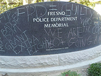 Man Arrested and Convicted for Using Washable Chalk at Police Protest