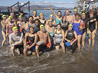 Native Americans Swim Alcatraz to Fight Diabetes