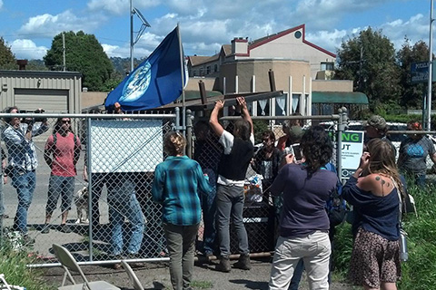 Earth Day Occupation Attempts to Halt Development of UC's Gill Tract