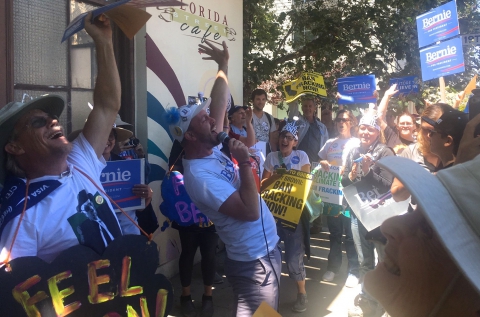 San Francisco March/Rally In Solidarity with DNC Protests